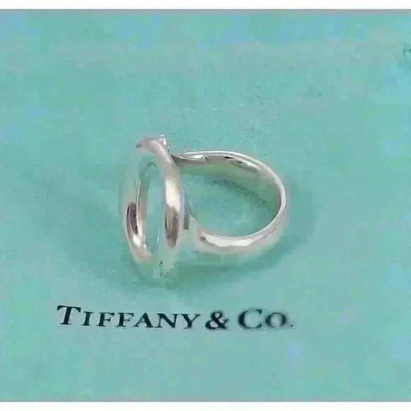 Tiffany & Co Sterling Silver Elsa Peretti Sevillana Ring Size 5.25 - Picture 3 of 10